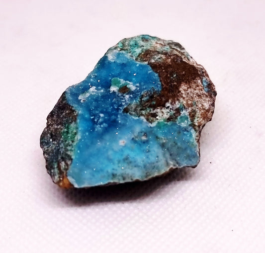 NATURAL DRUZY CHRYSOCOLLA SPECIMEN 56 g - PERSONAL POWER