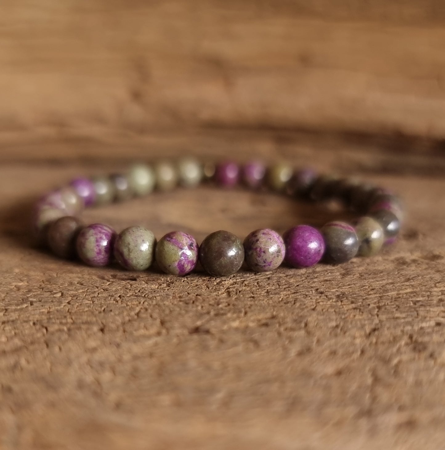 ATLANTISITE ENERGY BRACELET 6 mm - SPIRITUAL GROWTH