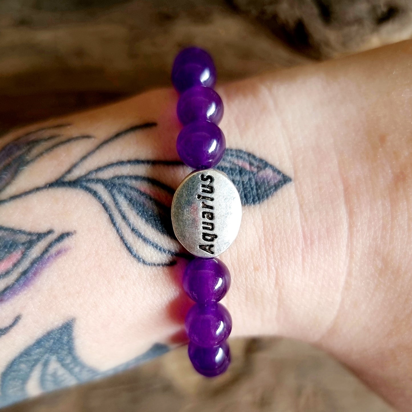 AQUARIUS ENERGY BRACELET - AMETHYST