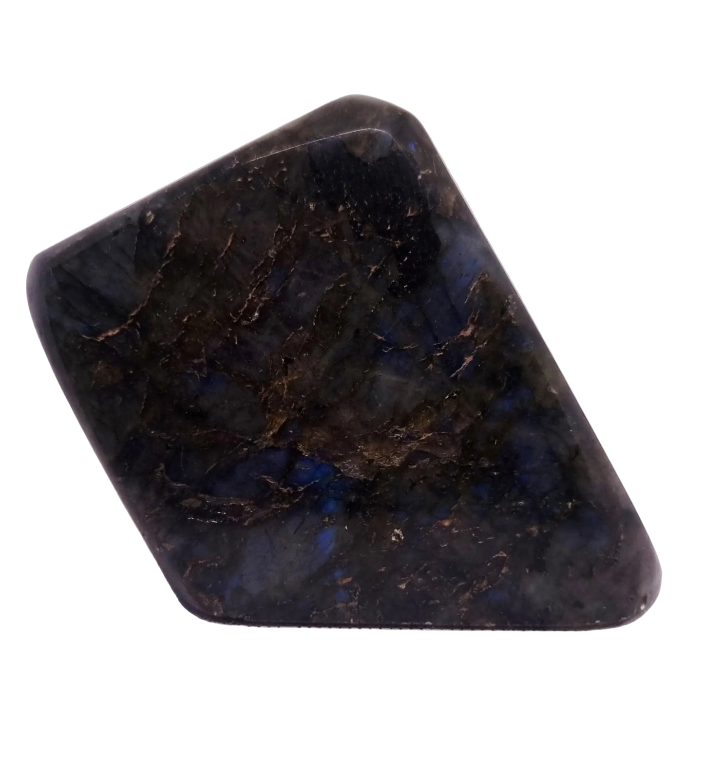 POLISHED BLUE & GREEN FLASH LABRADORITE FREEFORM 1.19 kg - CLAIRVOYANCE