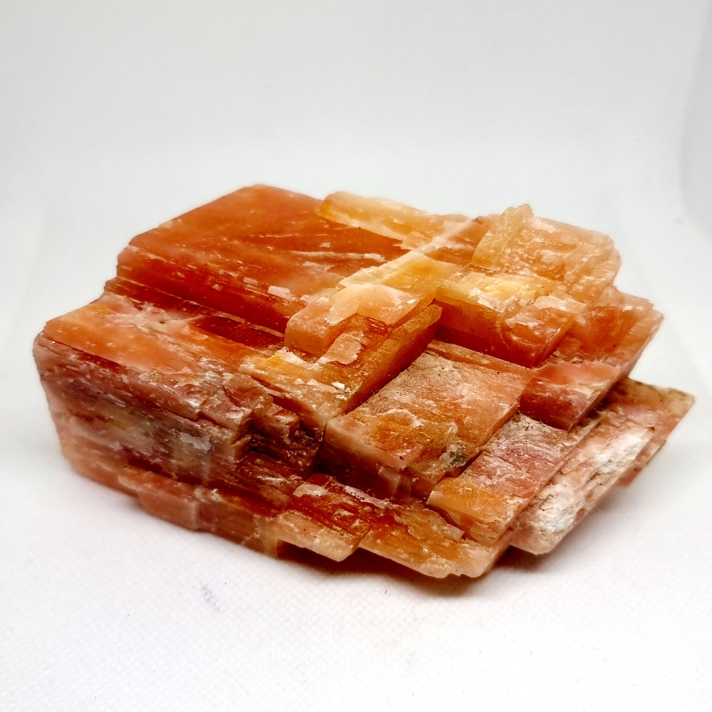 NATURAL SUNSET ORANGE CALCITE ROUGH 620 g - SPIRITUAL GROWTH