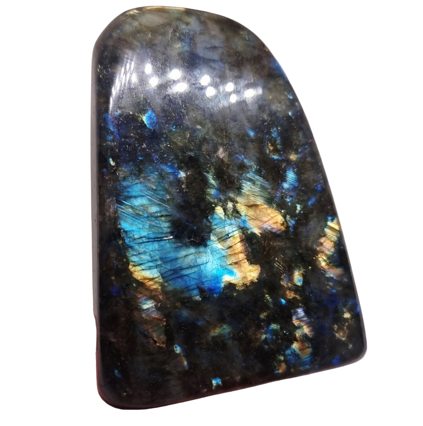 POLISHED BLUE & GREEN FLASH LABRADORITE FREEFORM 1.26 kg - CLAIRVOYANCE