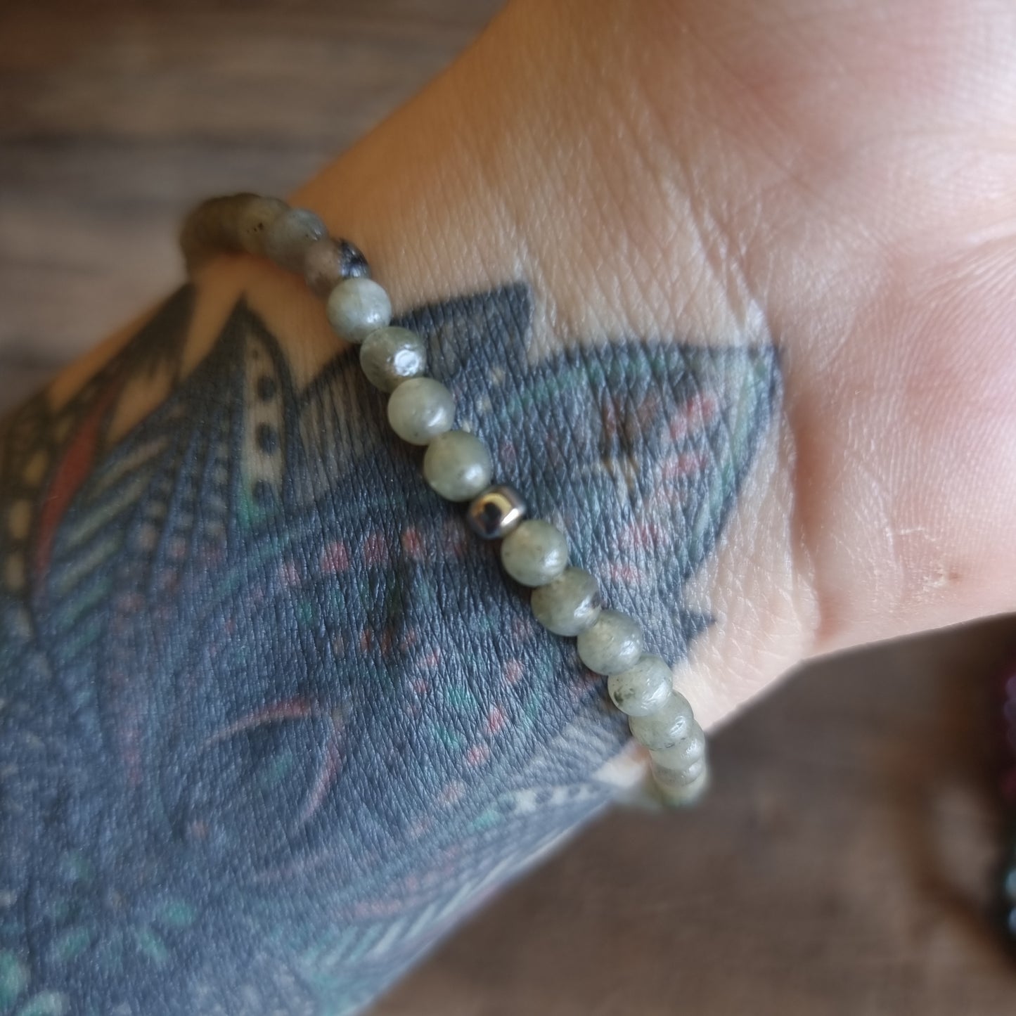 LABRADORITE ENERGY BRACELET 4 mm - MYSTICISM