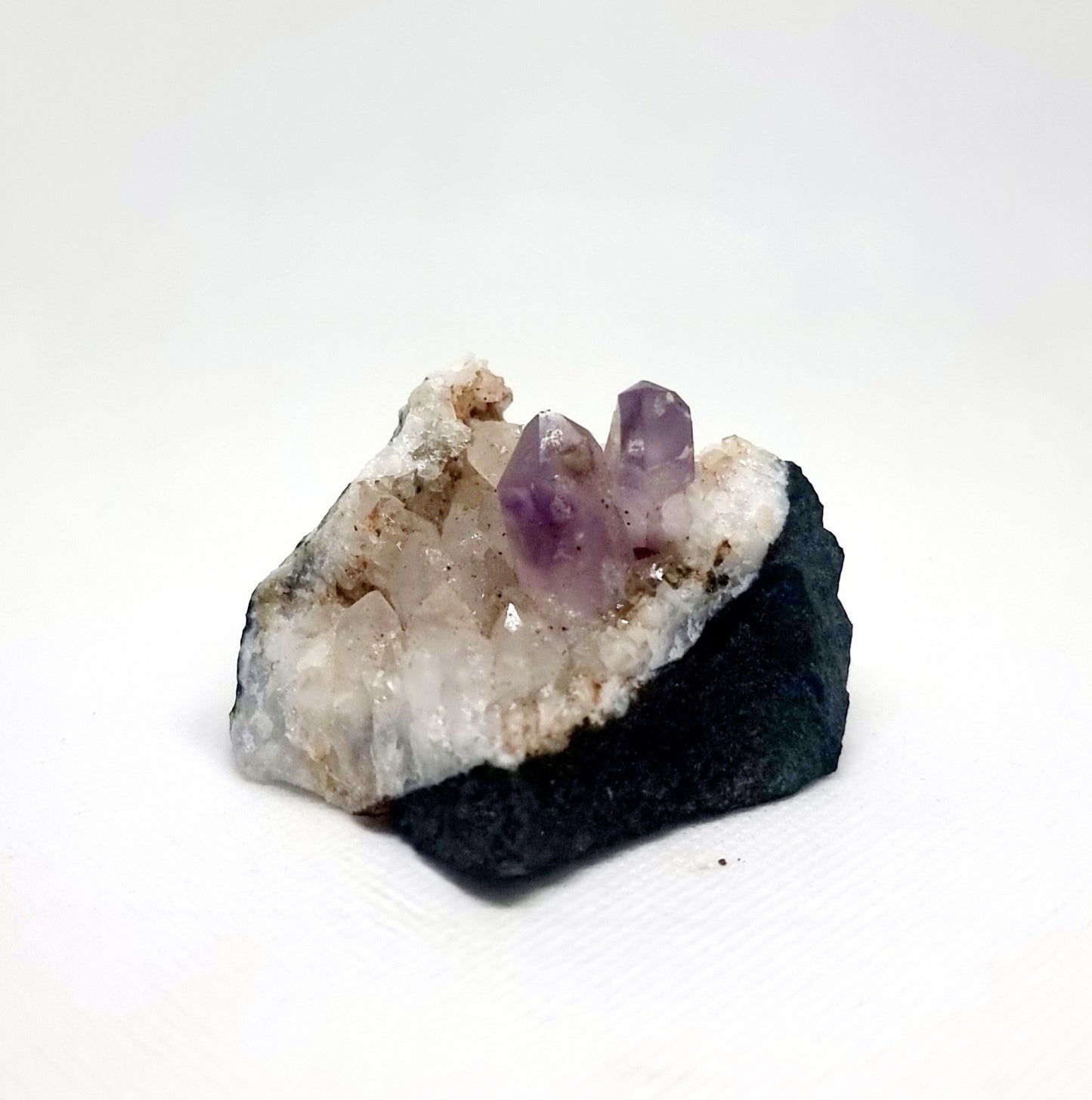 NATURAL AMETHYSTNQUARTZ IN MATRIX SPECIMEN 125g