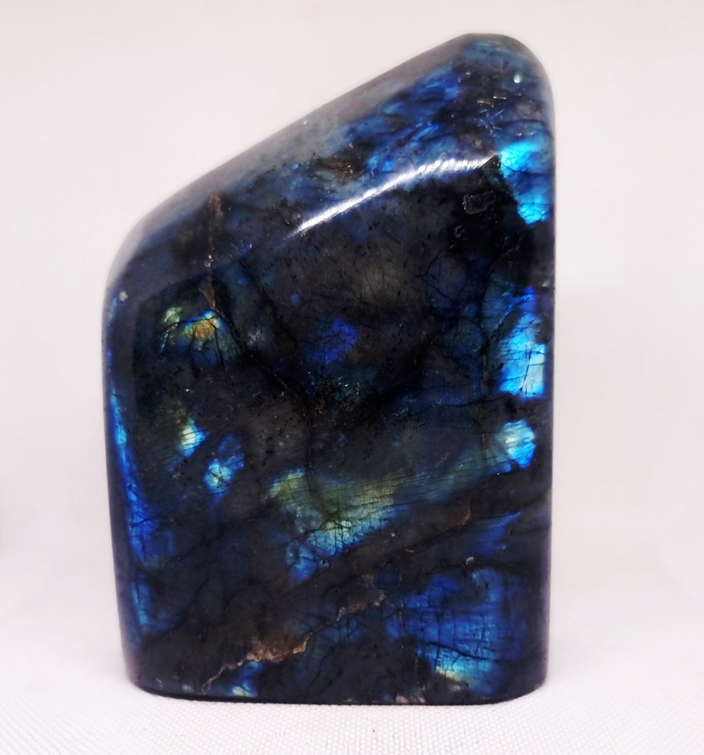 POLISHED BLUE & GREEN FLASH LABRADORITE FREEFORM 1.4 kg - CLAIRVOYANCE
