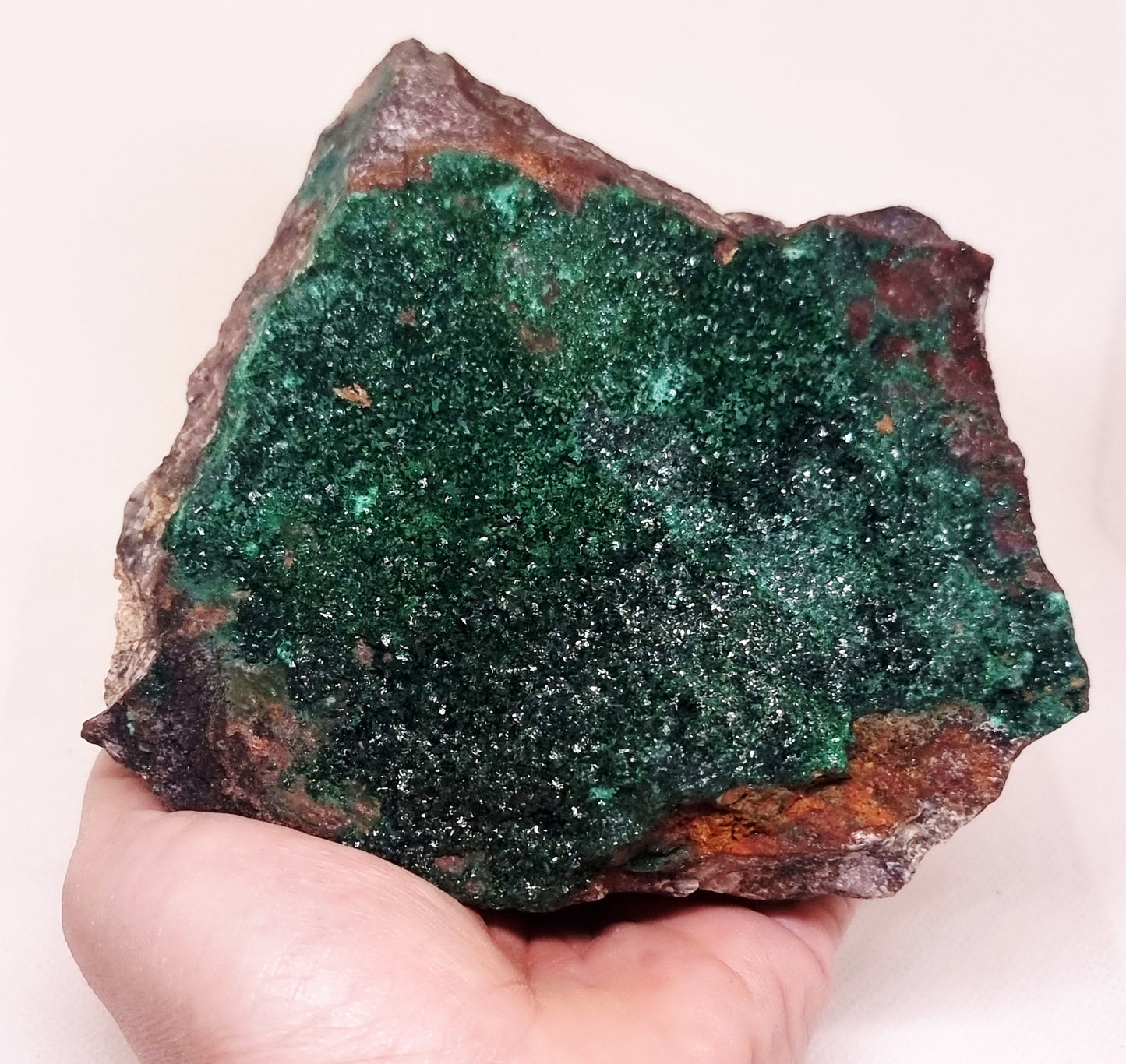 CRYSTALLINE MALACHITE SPECIMEN 776 g - HEART HEALER