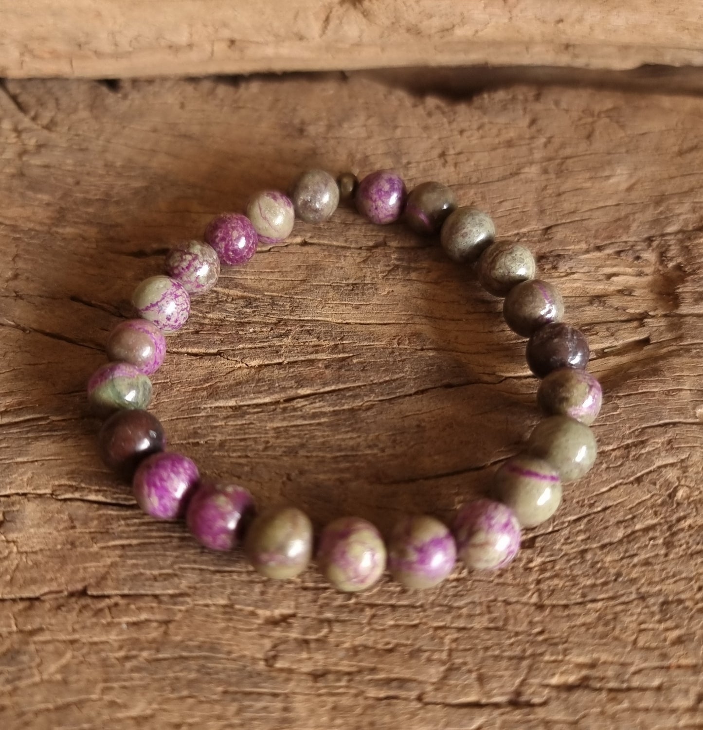 ATLANTISITE ENERGY BRACELET 8 mm - SPIRITUAL GROWTH