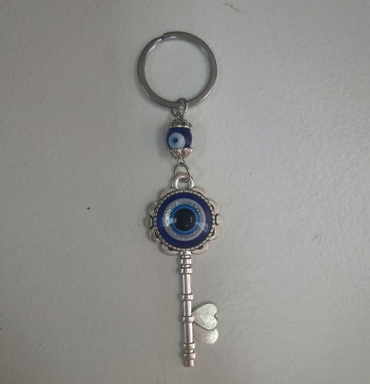 TURKISH EVIL EYE KEY KEYCHAIN - WARD OFF EVIL EYE