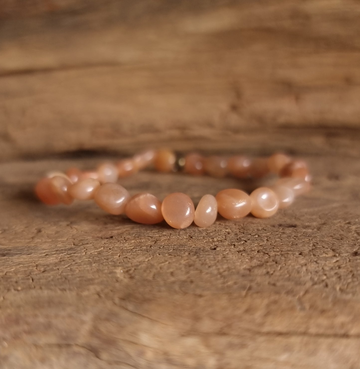 SUNSTONE ENERGY NUGGET BRACELET - ABUNDANCE