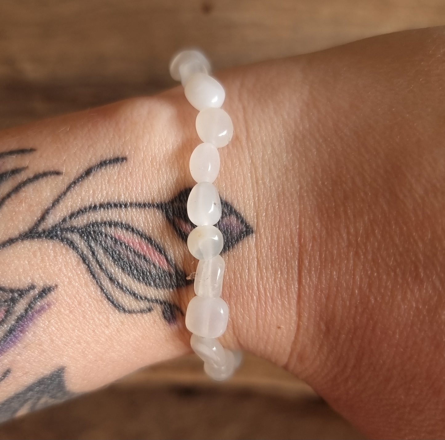 MOONSTONE NUGGET BRACELET - INTUITION