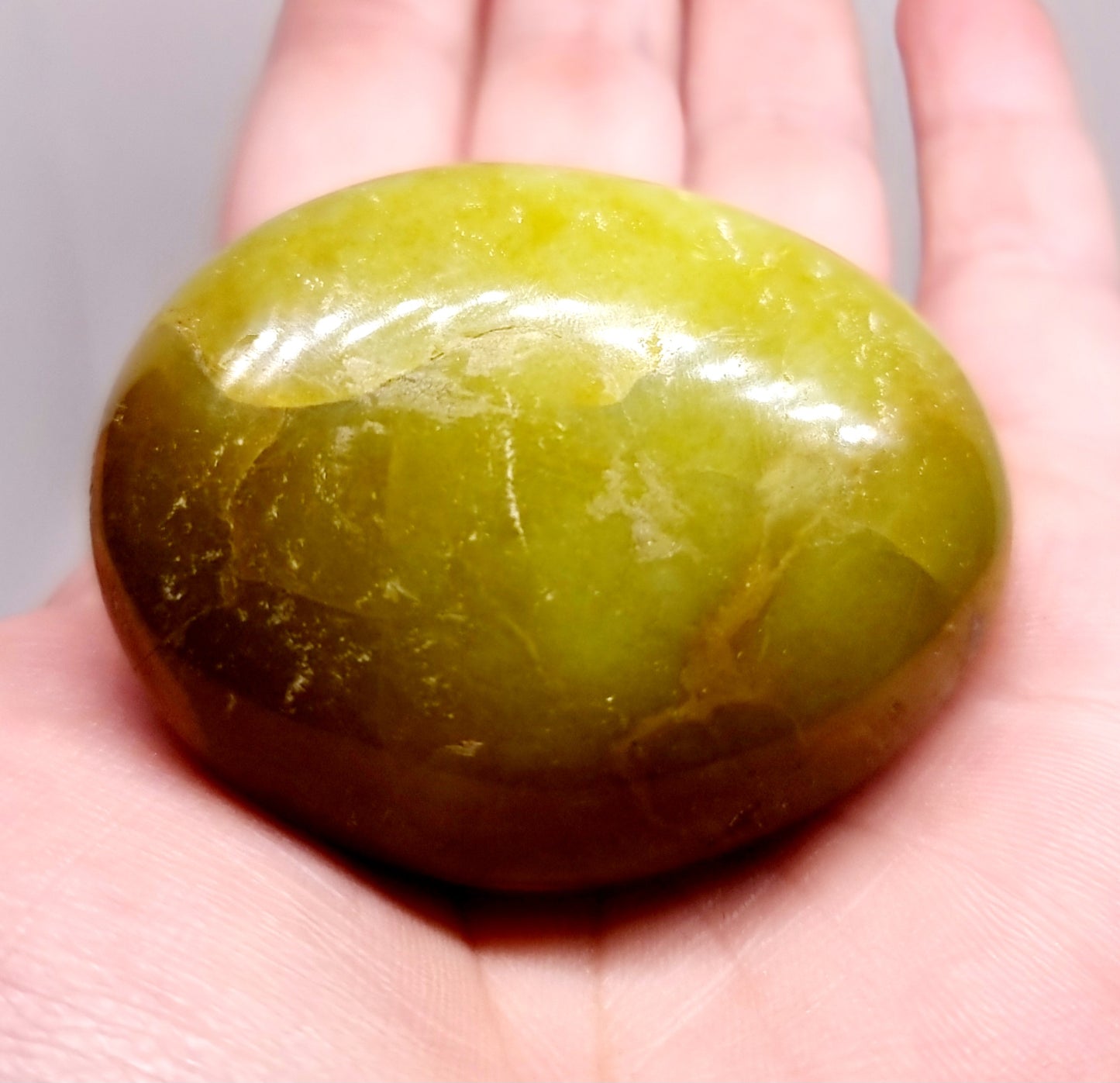 RARE DARK GREEN OPAL GALLET 67 g - WEALTH & HARMONY