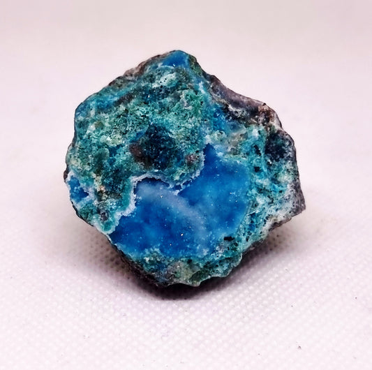 NATURAL DRUZY CHRYSOCOLLA SPECIMEN 78 g - PERSONAL POWER