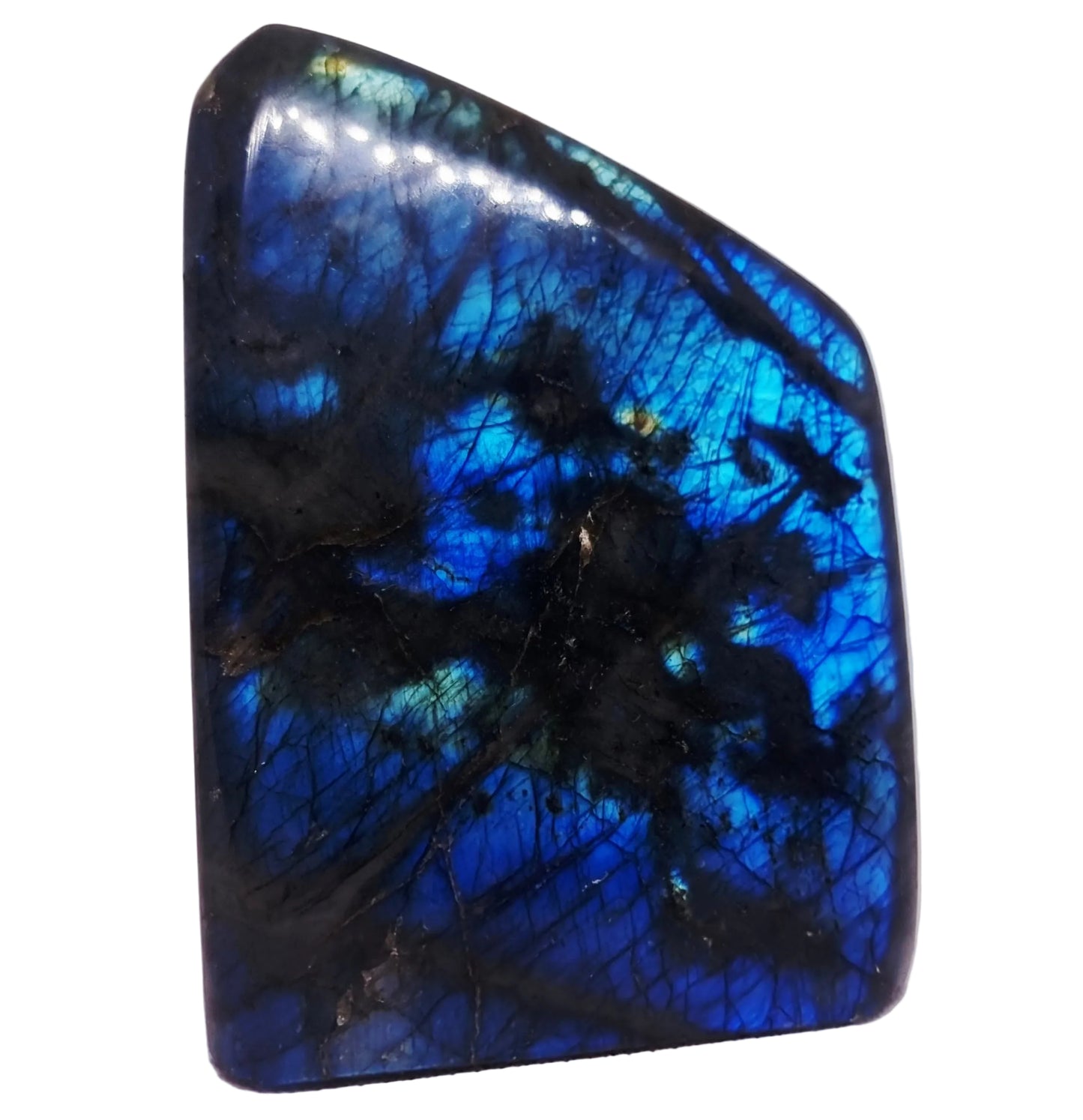 POLISHED BLUE & GREEN FLASH LABRADORITE FREEFORM 1.4 kg - CLAIRVOYANCE