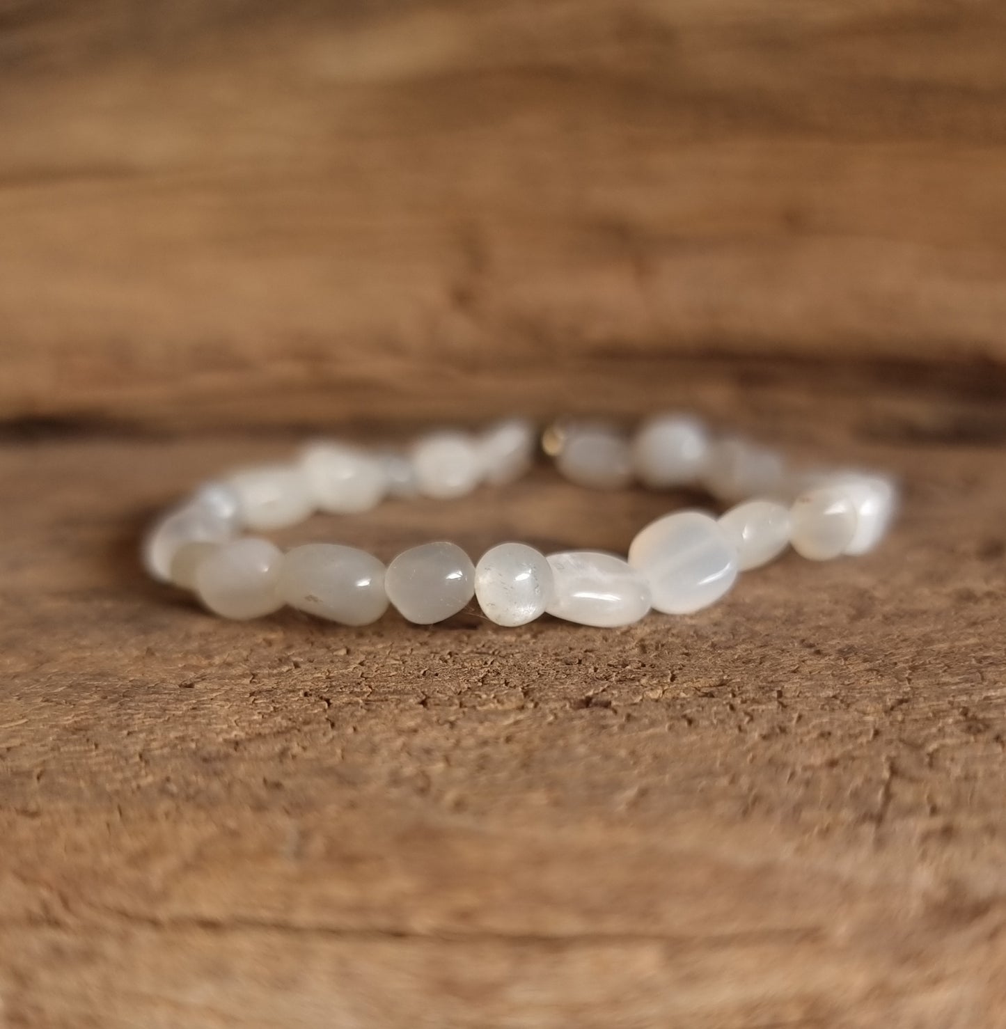MOONSTONE NUGGET BRACELET - INTUITION
