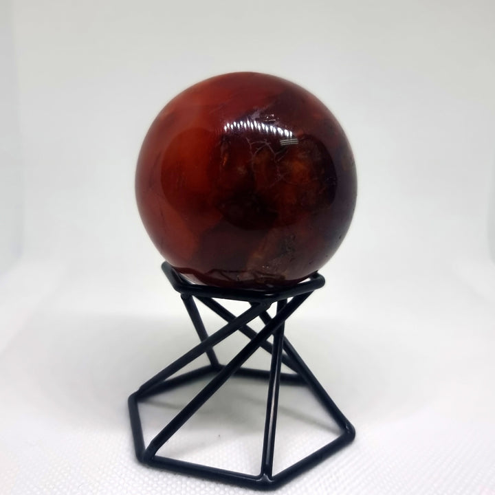 Carnelian Polished Sphere (B) 5 cm - Wildlings Crystals South Africa