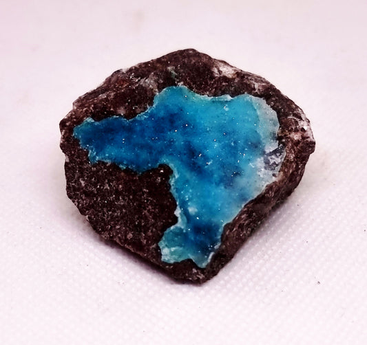 NATURAL DRUZY CHRYSOCOLLA SPECIMEN 73 g - PERSONAL POWER