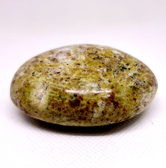 RARE DARK GREEN OPAL GALLET 97 g - WEALTH & HARMONY