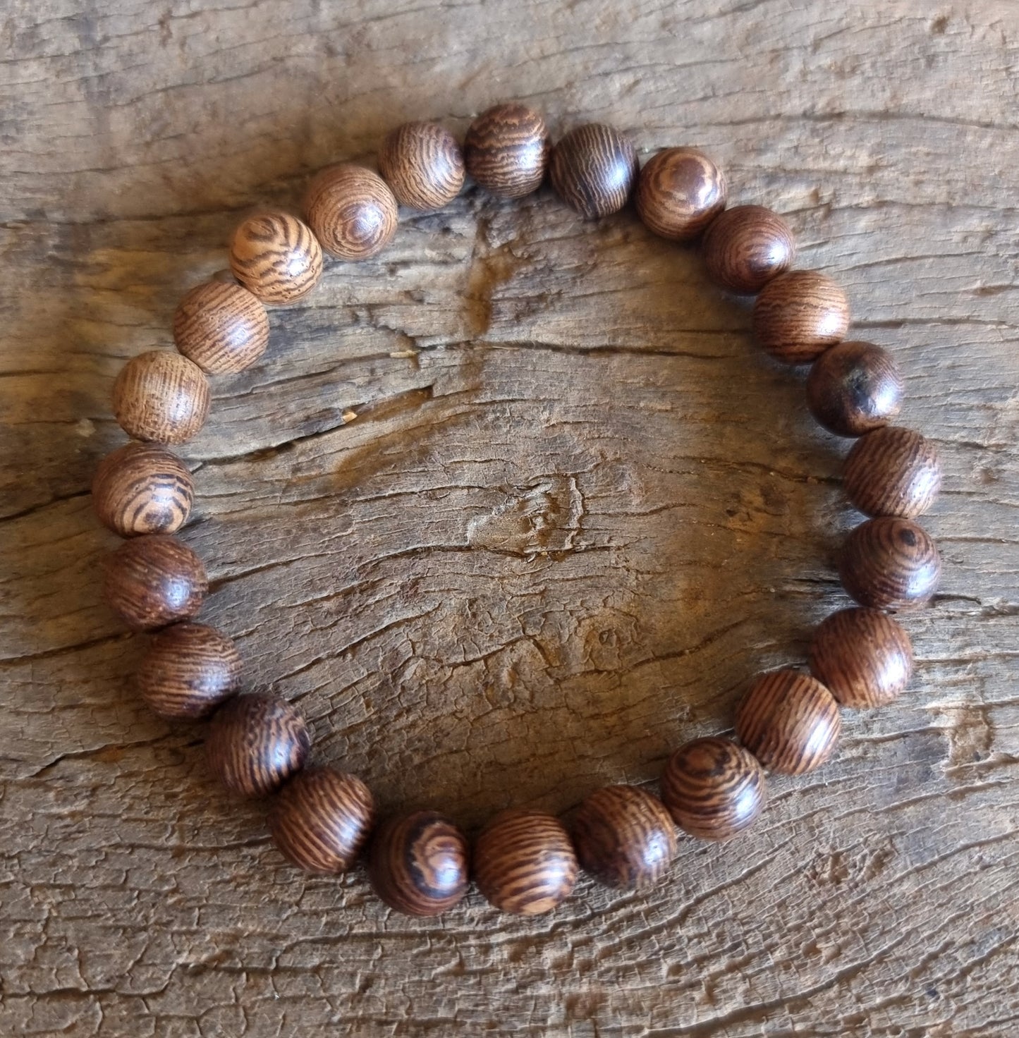 ROSEWOOD ENERGY BRACELET 8 mm- GROUNDING