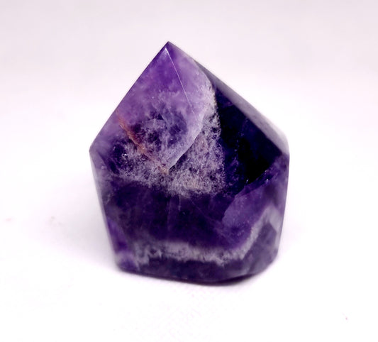 CHEVRON AMETHYST POLISHED TOWER 6 cm (193g) - INTUITION