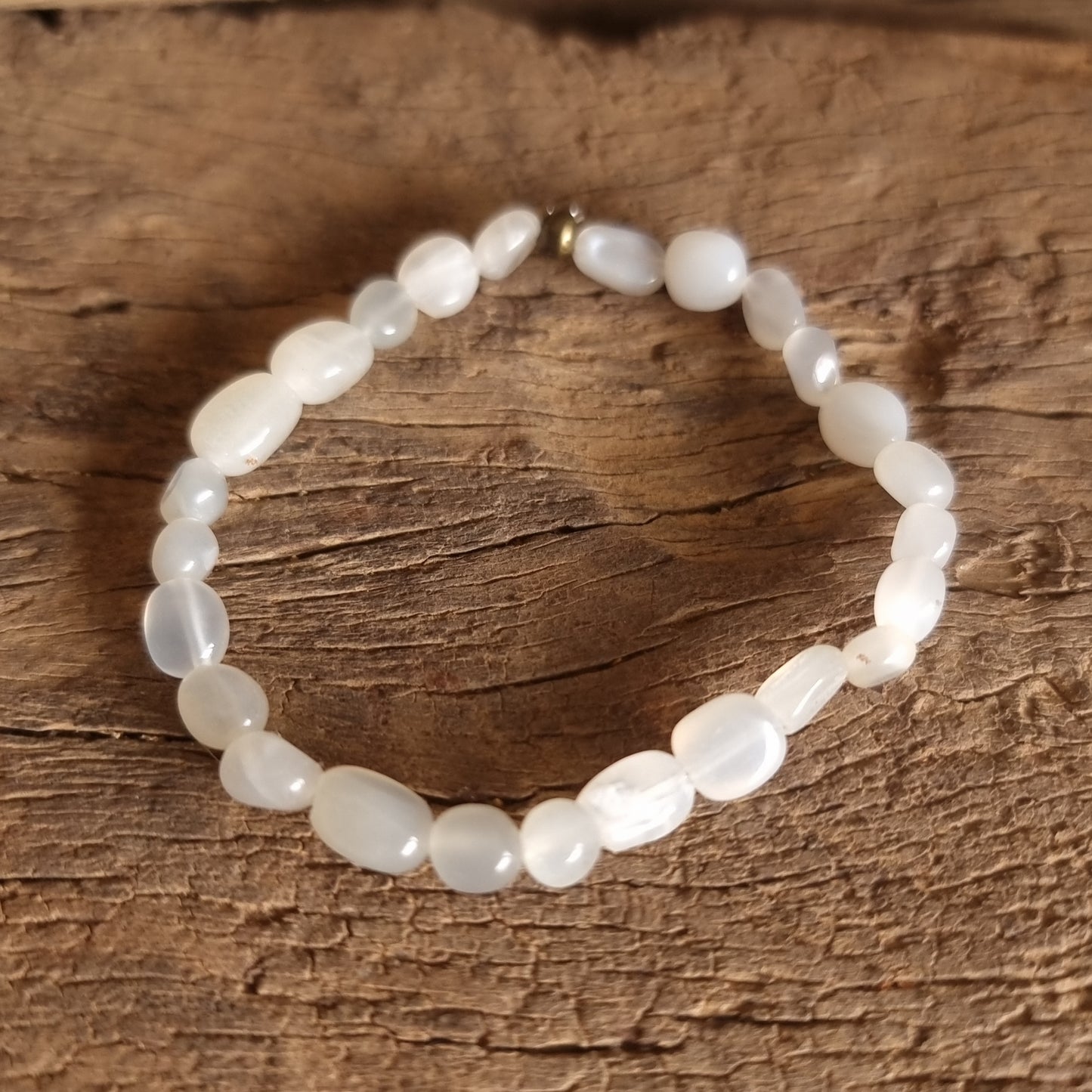 MOONSTONE NUGGET BRACELET - INTUITION