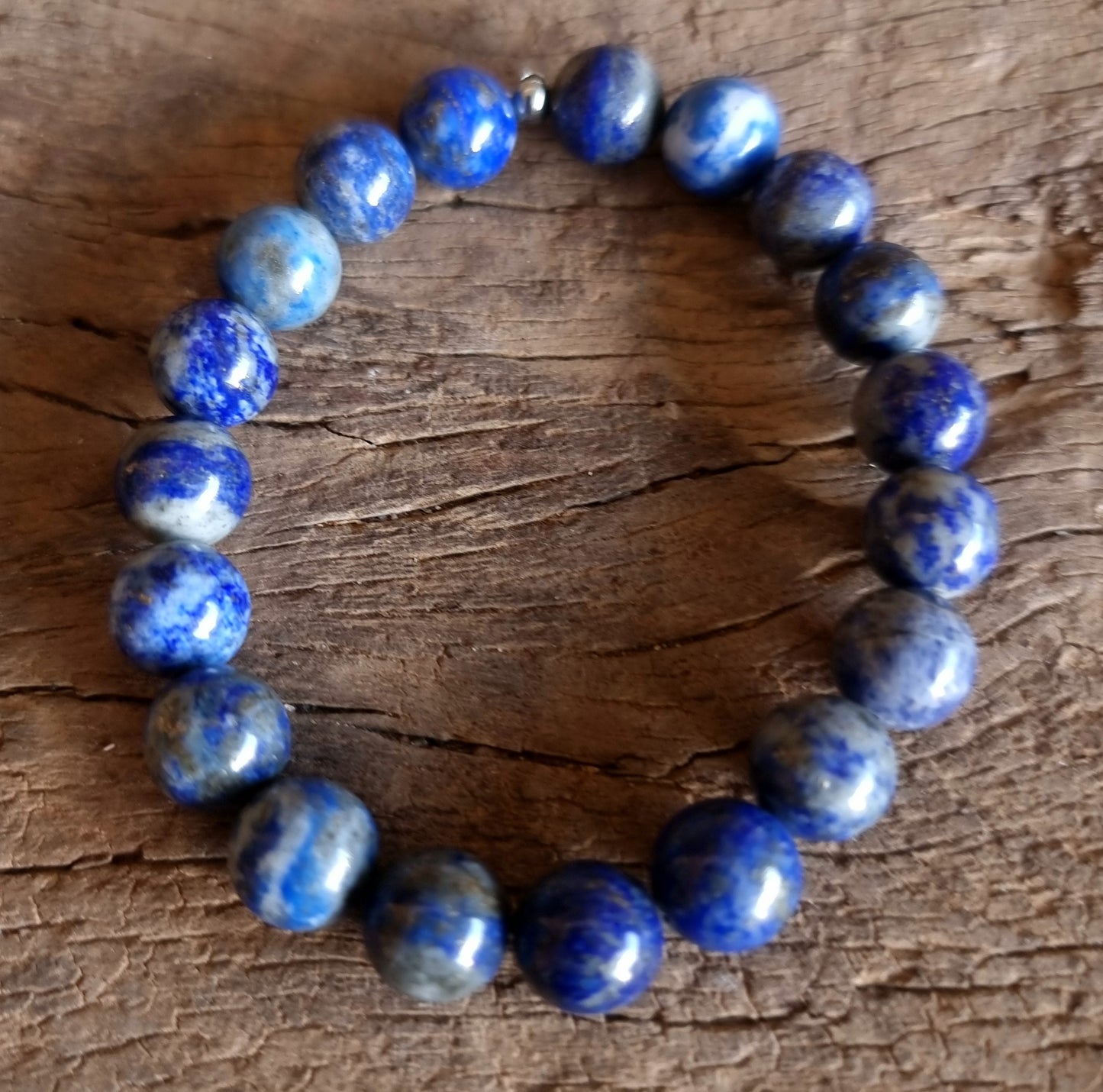 LAPIS LAZULI ENERGY BRACELET 10 mm - INTUITION