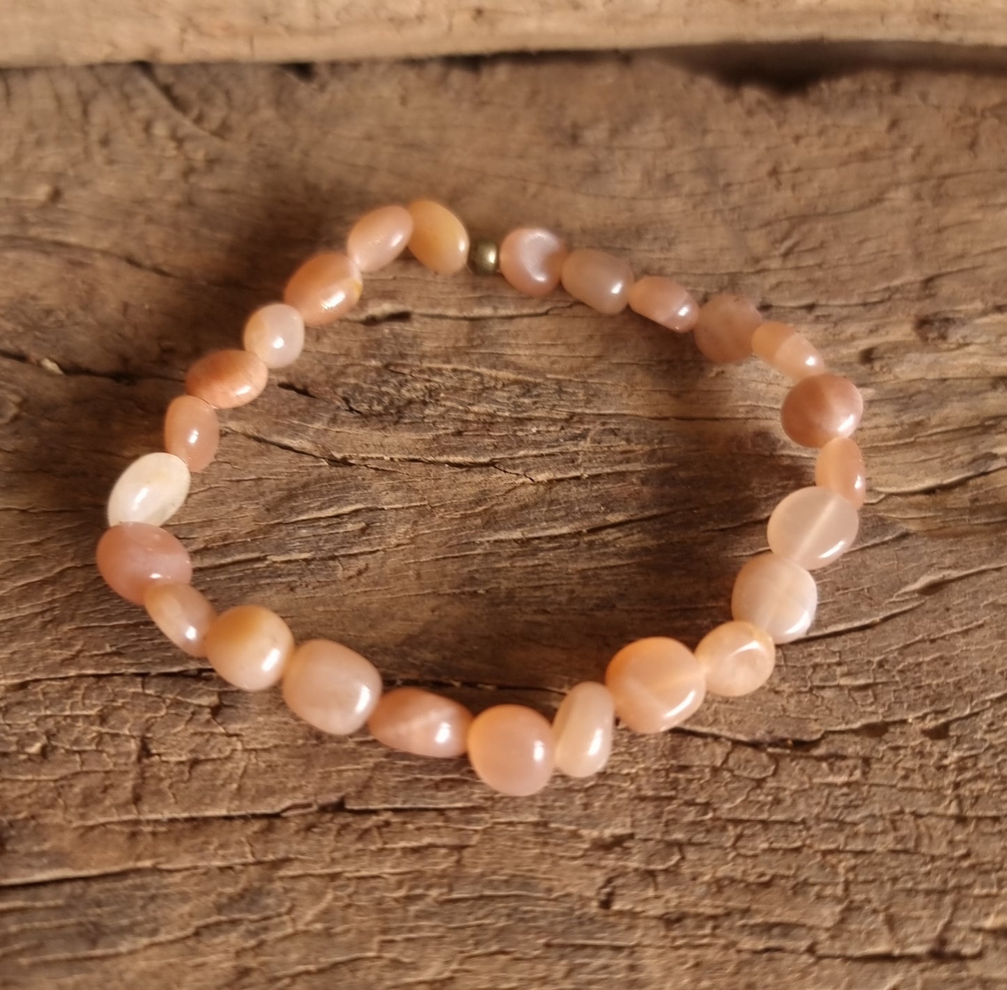 SUNSTONE ENERGY NUGGET BRACELET - ABUNDANCE