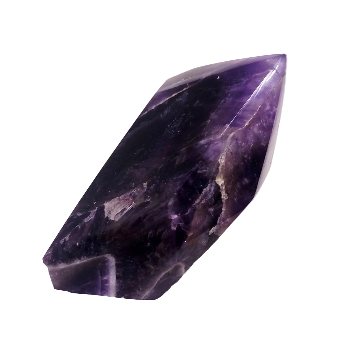 CHEVRON AMETHYST POLISHED TOWER POINT 741g - INTUITION