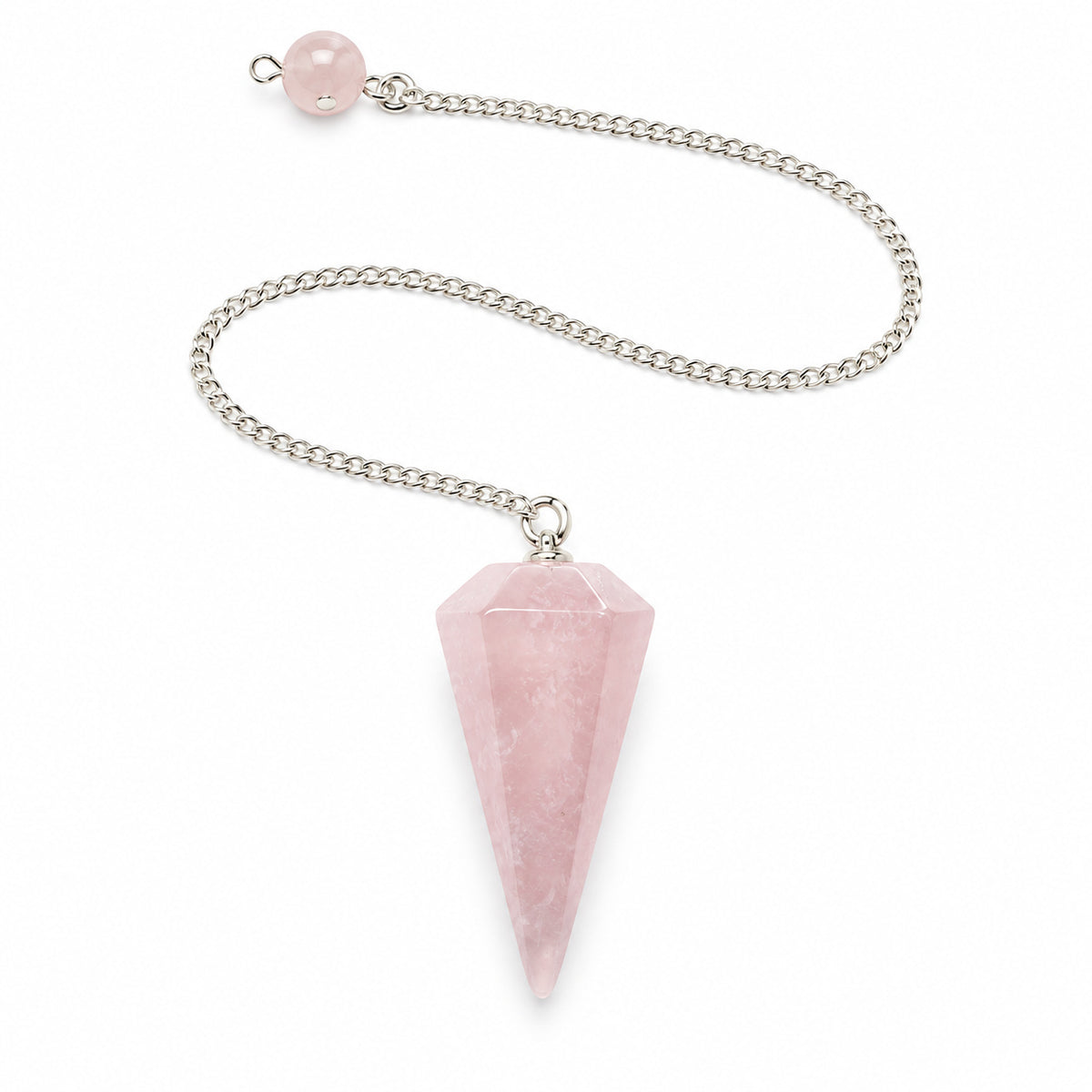 ROSE QUARTZ SML PENDULUM