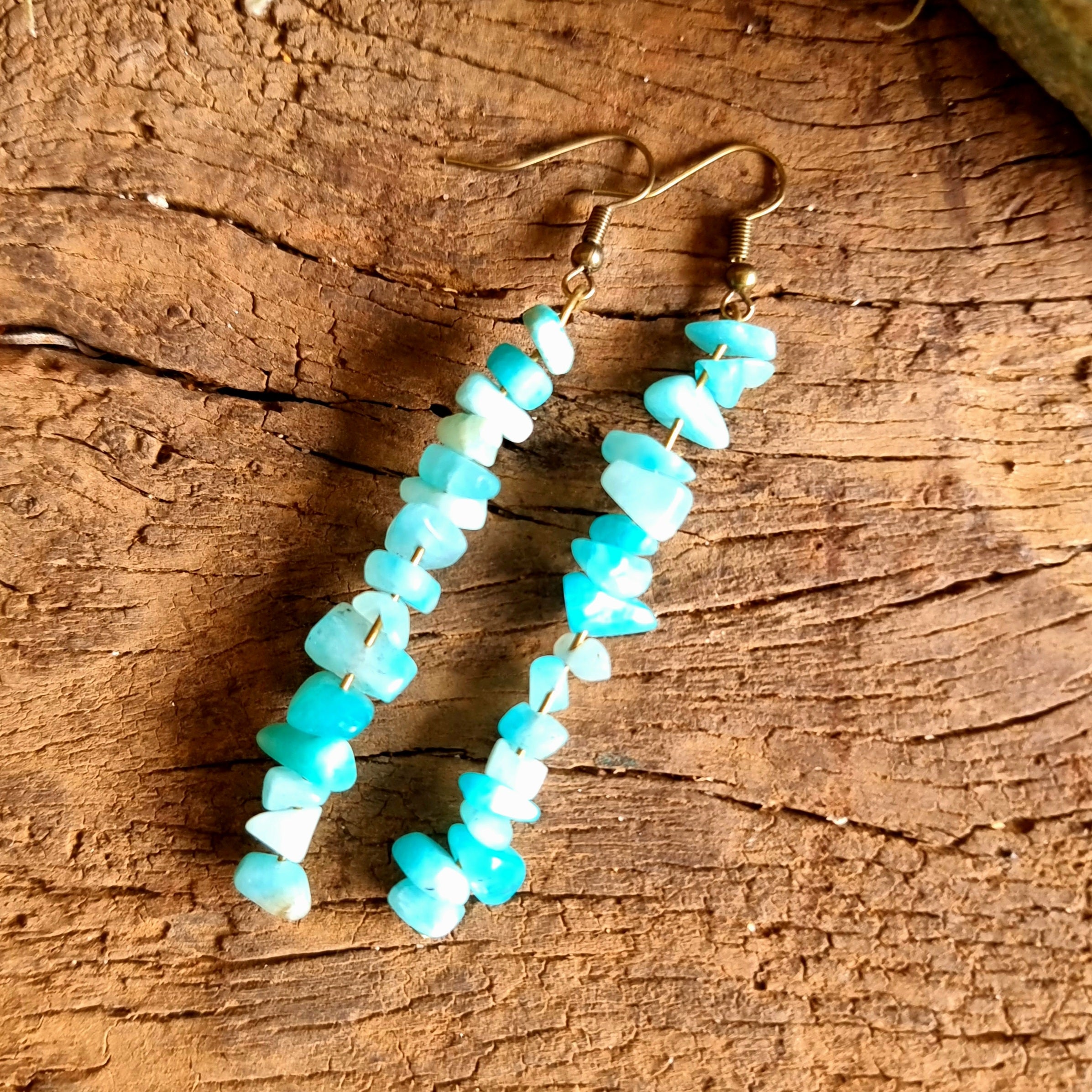 Amazonite 2024 calm earrings