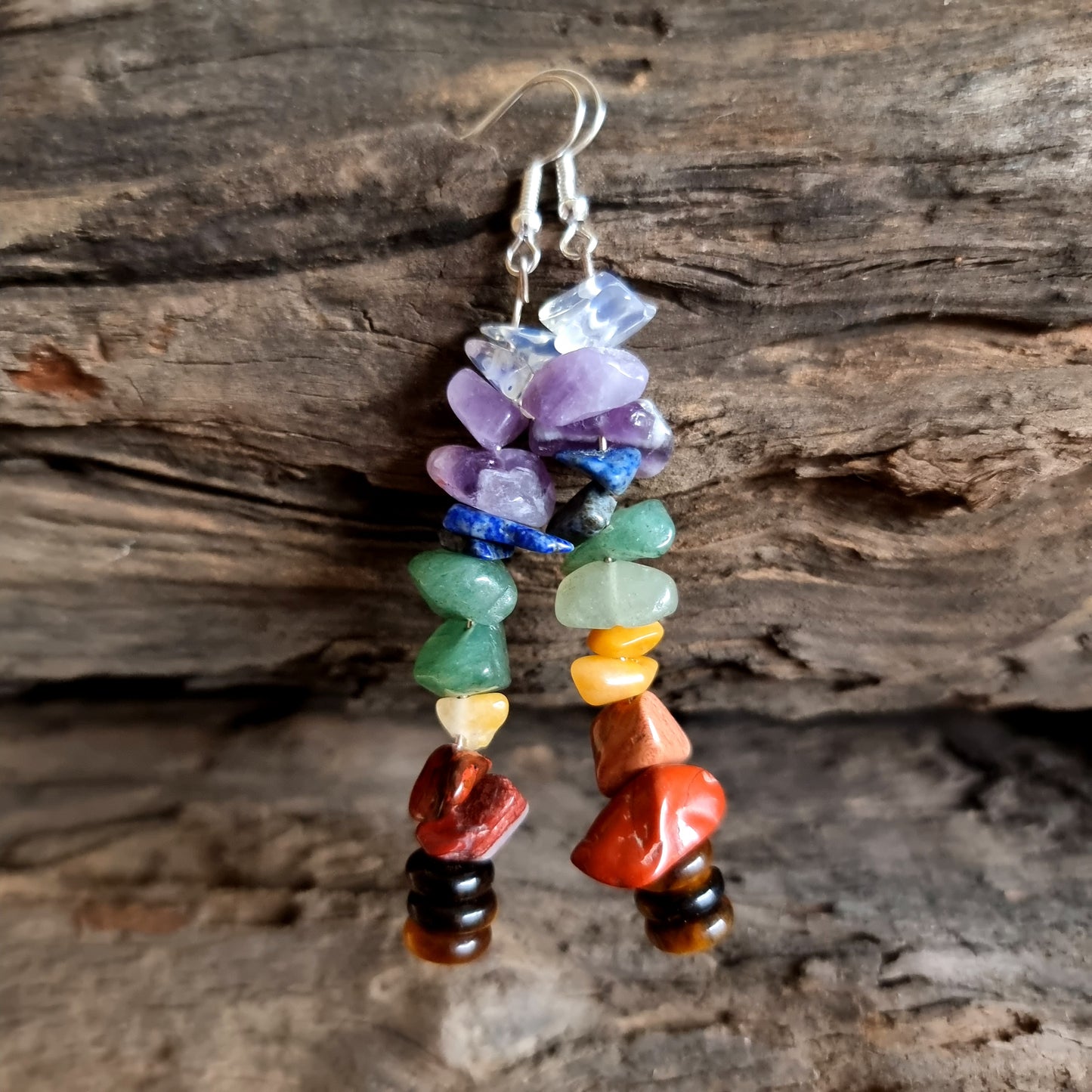 7 CHAKRA EARRINGS - ENERGY HEALING