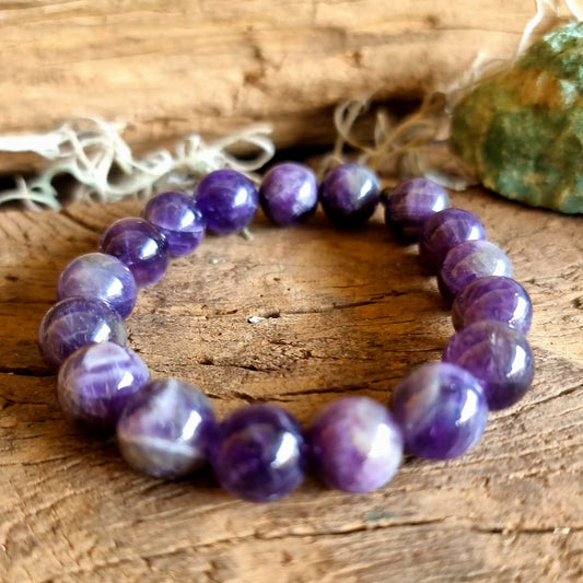 AMETHYST BRACELET 12mm - PSYCHIC ABILITIES