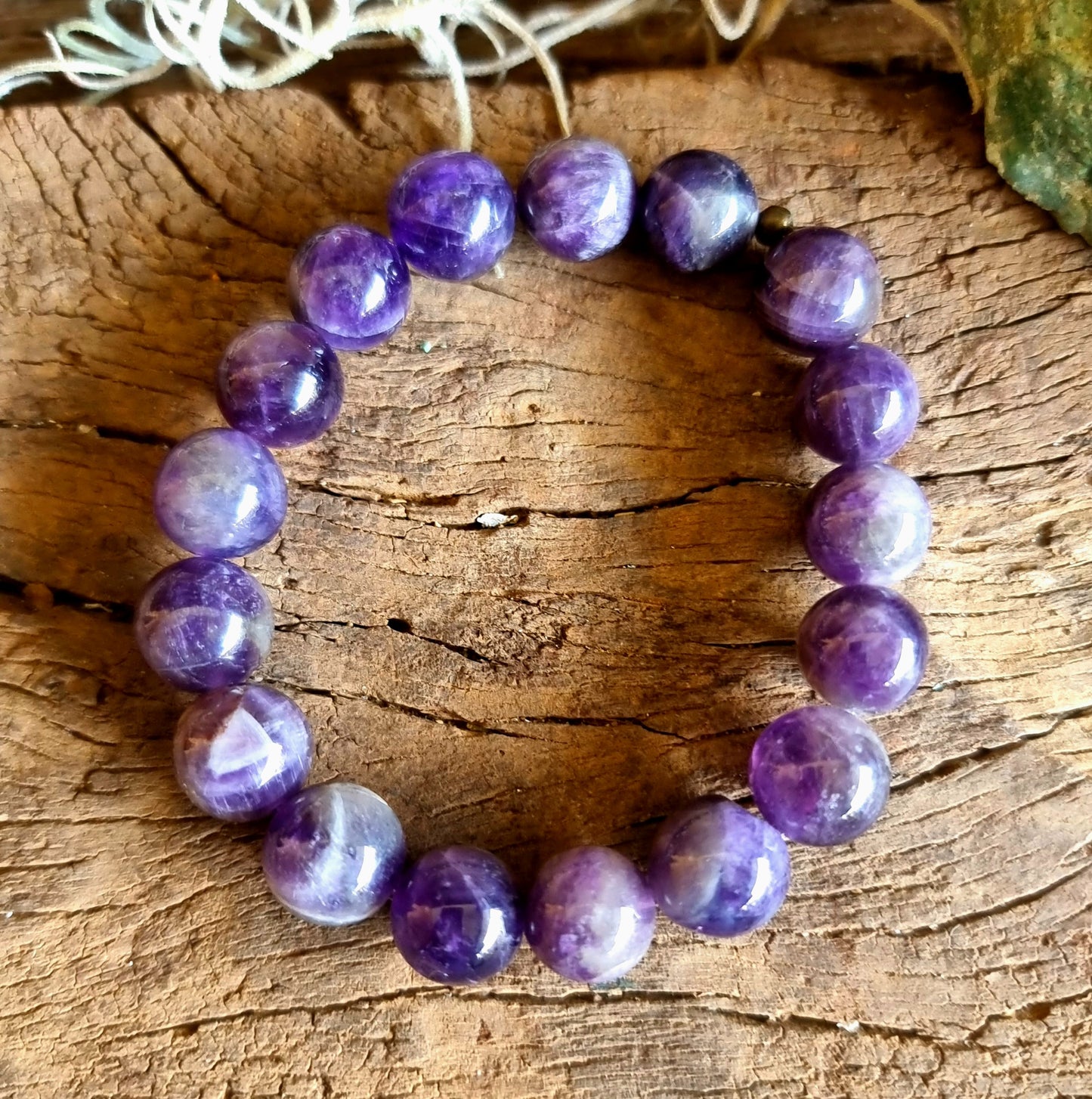 AMETHYST ENERGY BRACELET 12mm - PSYCHIC ABILITIES