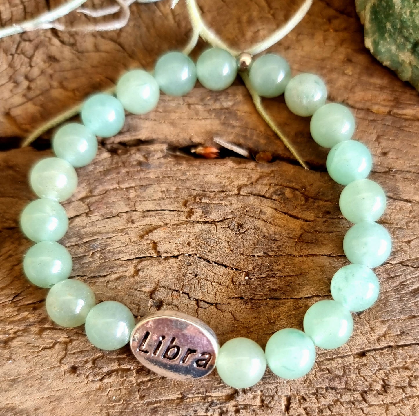 LIBRA ZODIAC ENERGY BRACELET - GREEN AVENTURINE