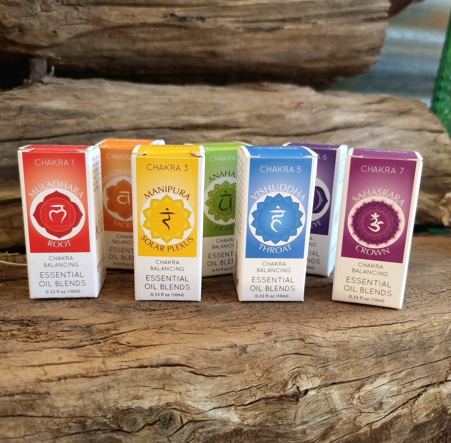 AROMAFUME CHAKRA BALANCING ESSENTIAL OIL BLENDS SET