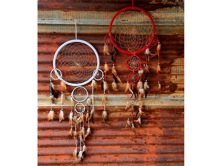 Dreamcatcher 3 Tier - Wildlings Crystals South Africa