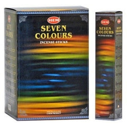 SEVEN COLOURS INCENSE STICKS - HEM