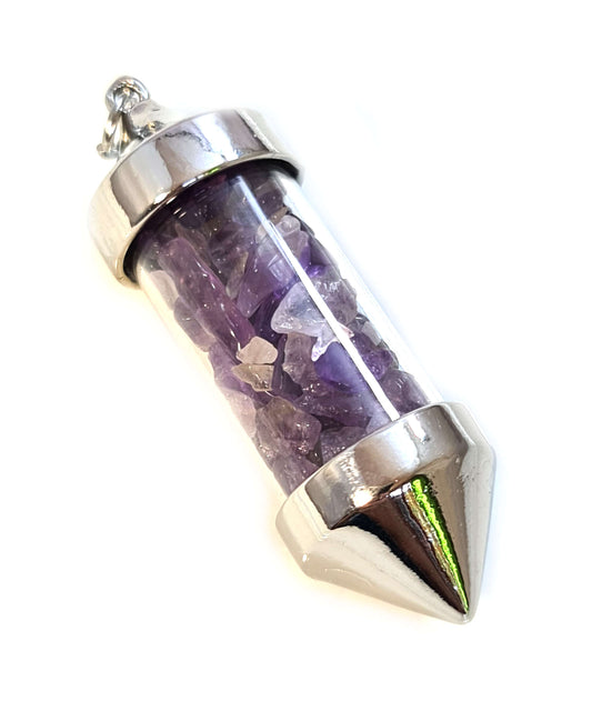 AMETHYST JAR PENDANT - PSYCHIC ABILITIES