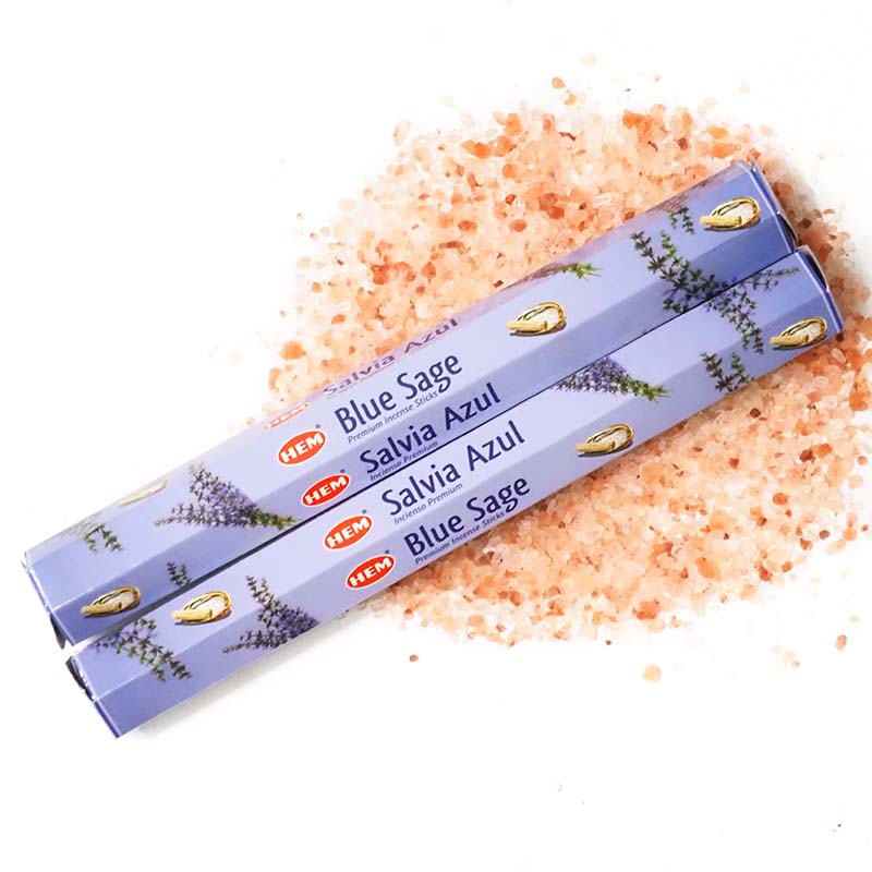 SAGE BLUE INCENSE STICKS - PROTECTION