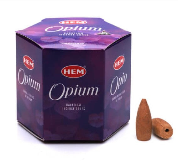 HEM OPIUM BACKFLOW CONES