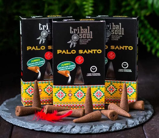 PALO SANTO BACKFLOW INCENSE CONES