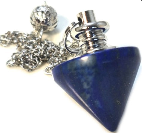 LAPIS LAZULI TRIANGLE PENDULUM - DIVINITION