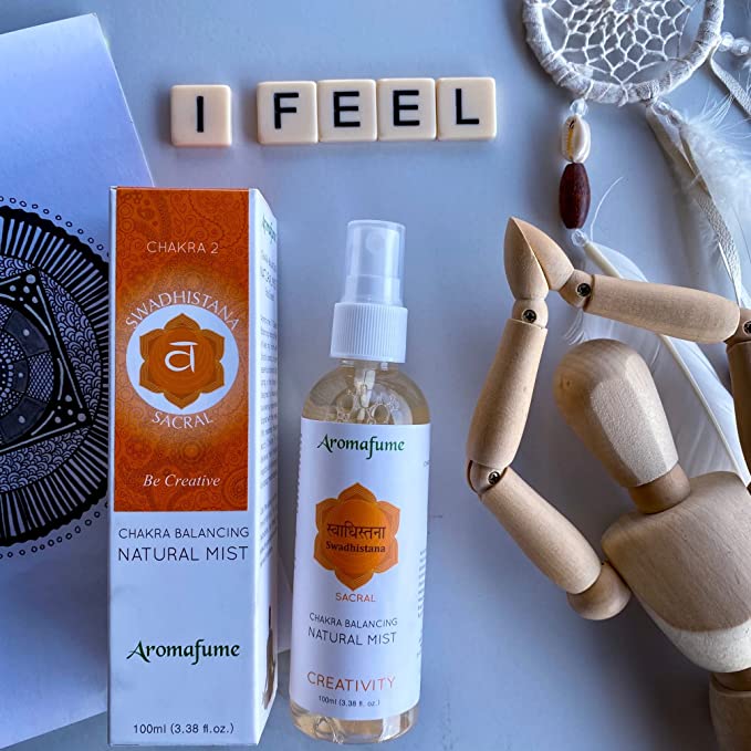 SACRAL CHAKRA NATURAL MIST SPRAY - BE CREATIVE