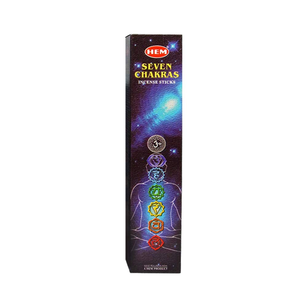 SEVEN CHAKRAS INCENSE STICKS