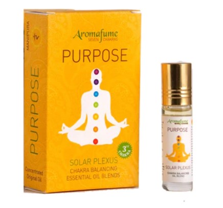 SOLAR PLEXUX CHAKRA BALANCING OIL - AROMAFUME