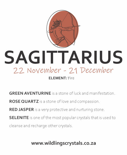 SAGITARIUS STONE SET - ASTROLOGY