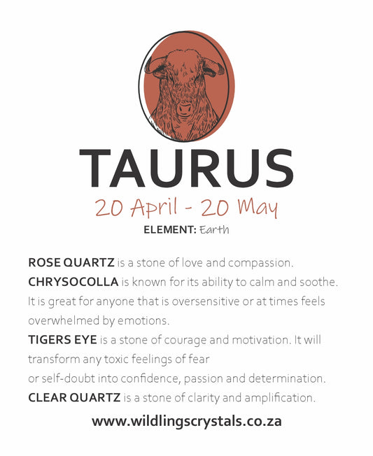 TAURUS STONE SET - ASTROLOGY