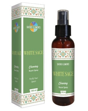 SACRED ELEMENTS WHITE SAGE CLEANSING ROOM SPRAY - PURIFICATION