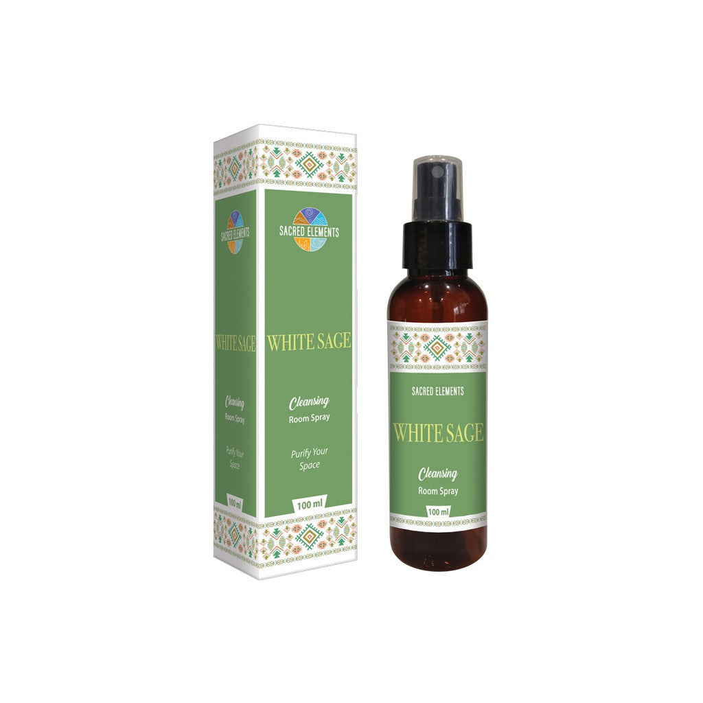 SACRED ELEMENTS WHITE SAGE CLEANSING ROOM SPRAY - PURIFICATION